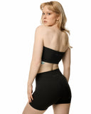Sheath Bandeau Bra in Black