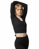 Sense Ballet Wrap in Black