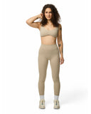 Sheath Curved Bra in Almond