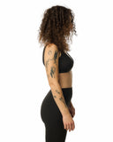 Sheath Plunge Bra in Black